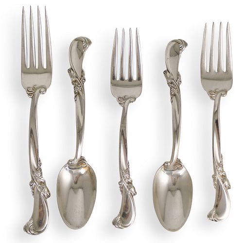 (5 PC) WALLACE STERLING SILVER