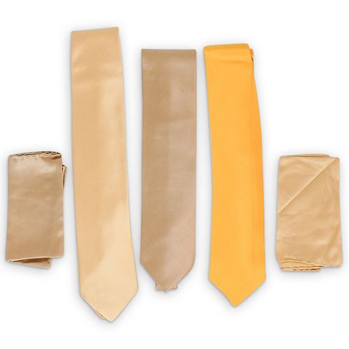(5 PCS) BRIONI SILK NECKTIE