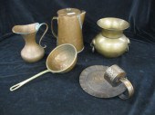 5 pcs. Copper & Brassware;coff
