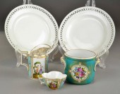 (5) PCS. GERMAN PORCELAIN BY C