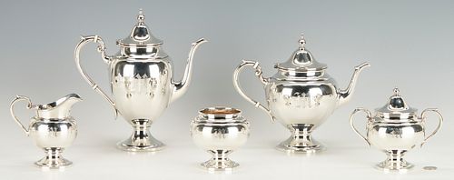 5 PCS. GORHAM PURITAN STERLING