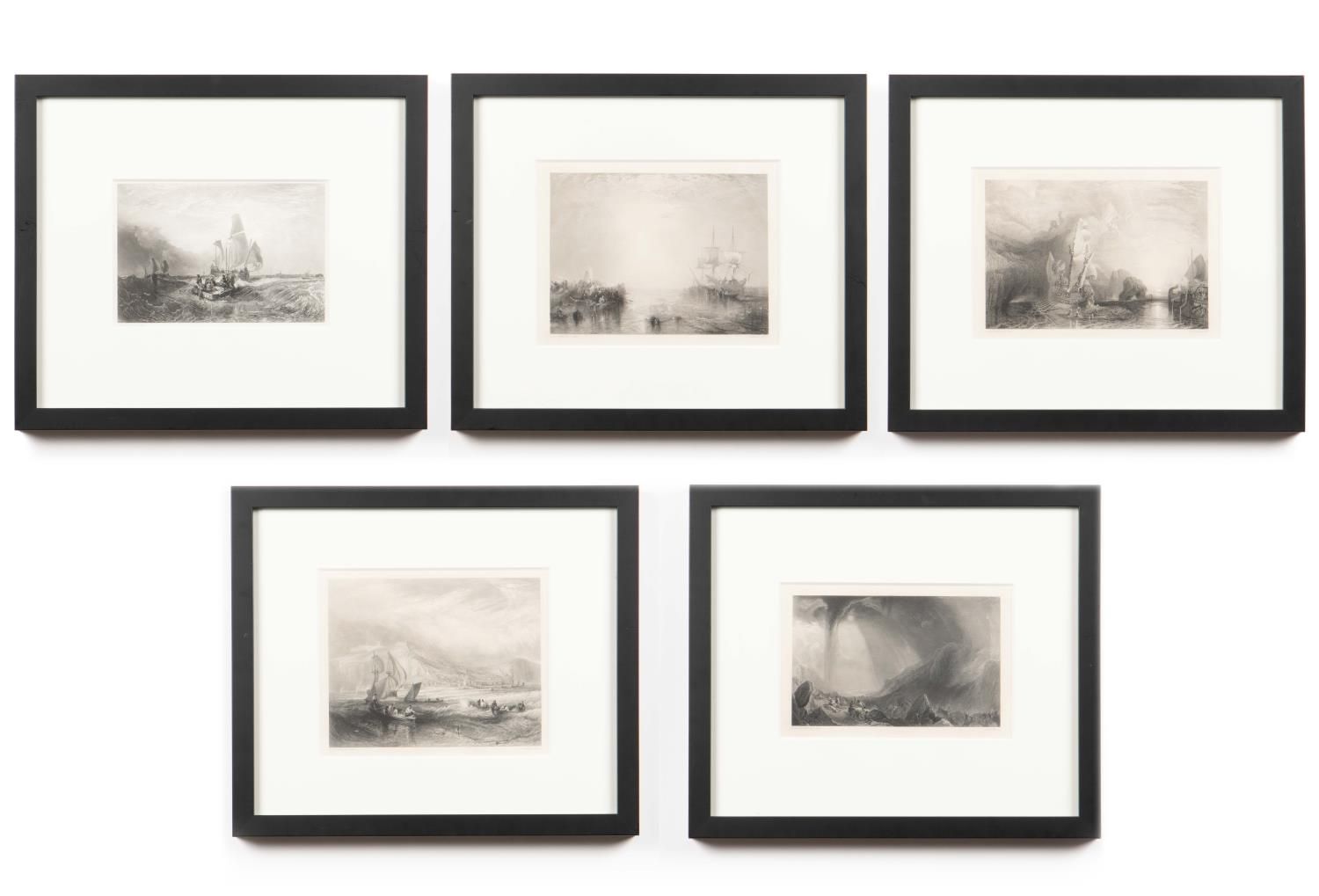 5 PCS, J. M. W. TURNER