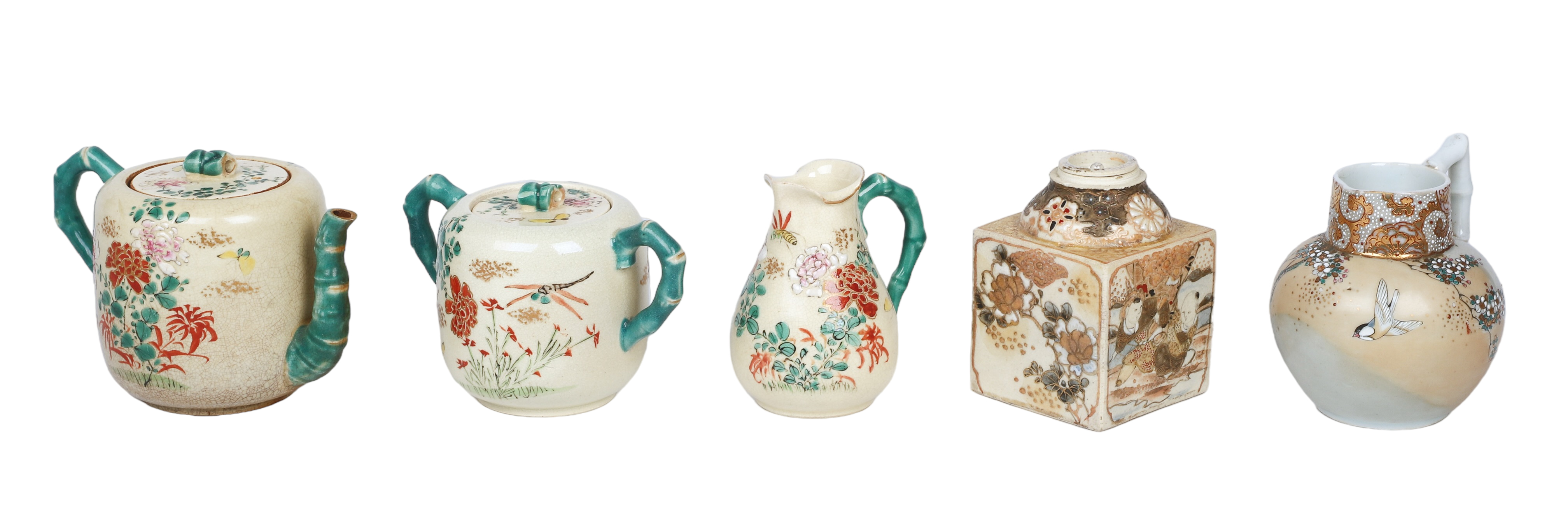 (5) Pcs Japanese Satsuma,