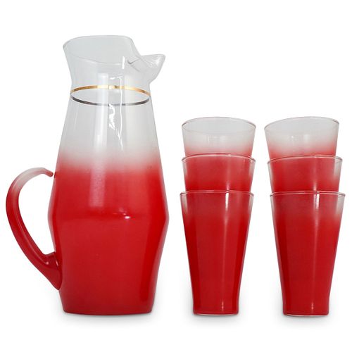 (5 PCS) MID CENTURY BLENDO RED