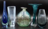 (5) PCS. OF ART GLASS INC. PET