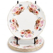 (5 PCS) PAIR OF CROWN STAFFORD