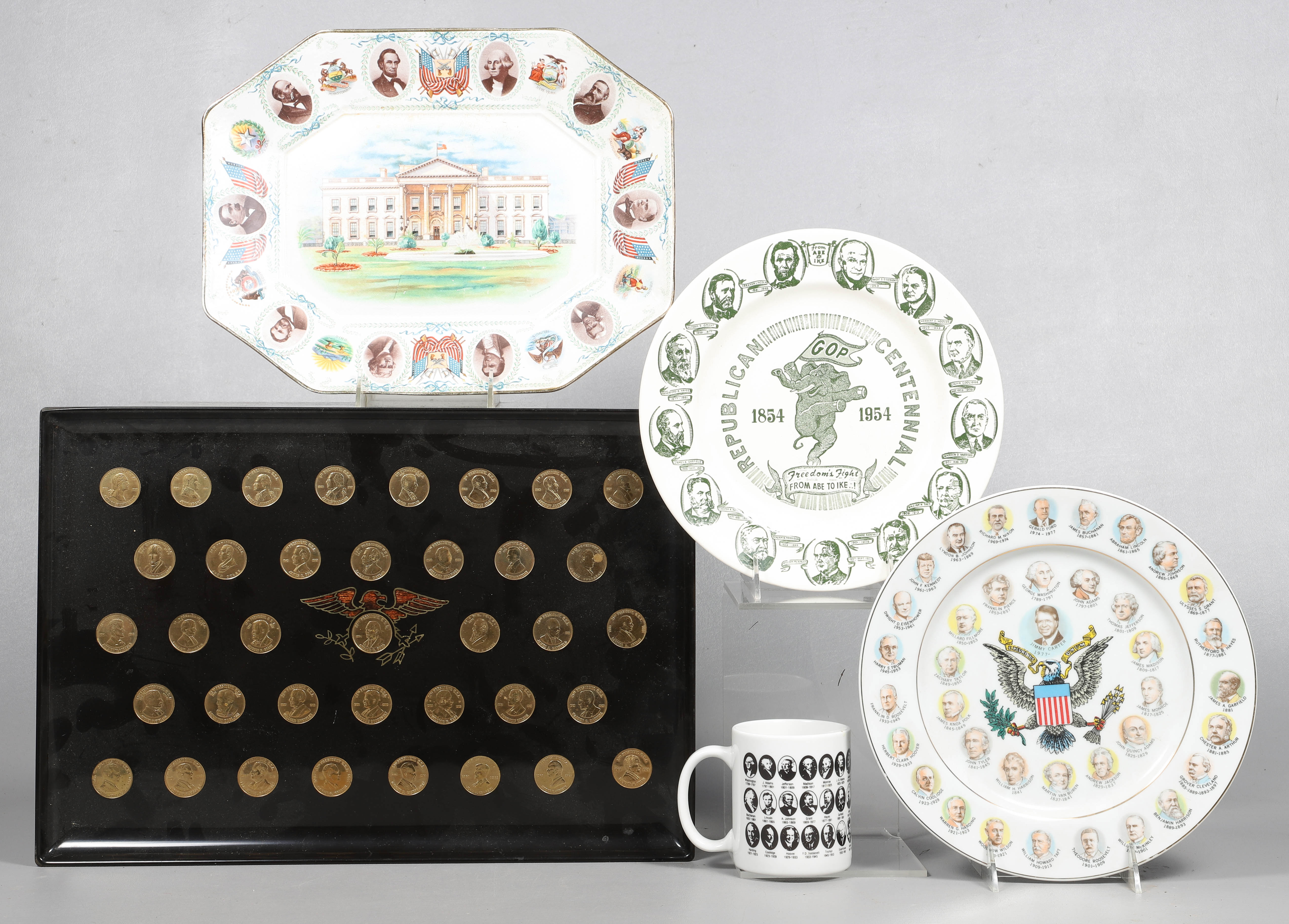 (5) Pcs political memorabilia