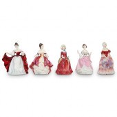 ( 5 PCS) ROYAL DOULTON PORCELA