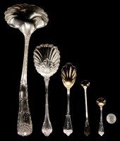5 PCS. STERLING FLATWARE, INCL