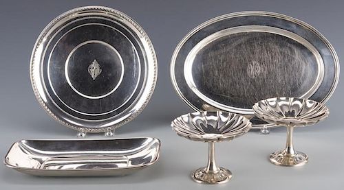 5 PCS STERLING HOLLOWWARE1st and