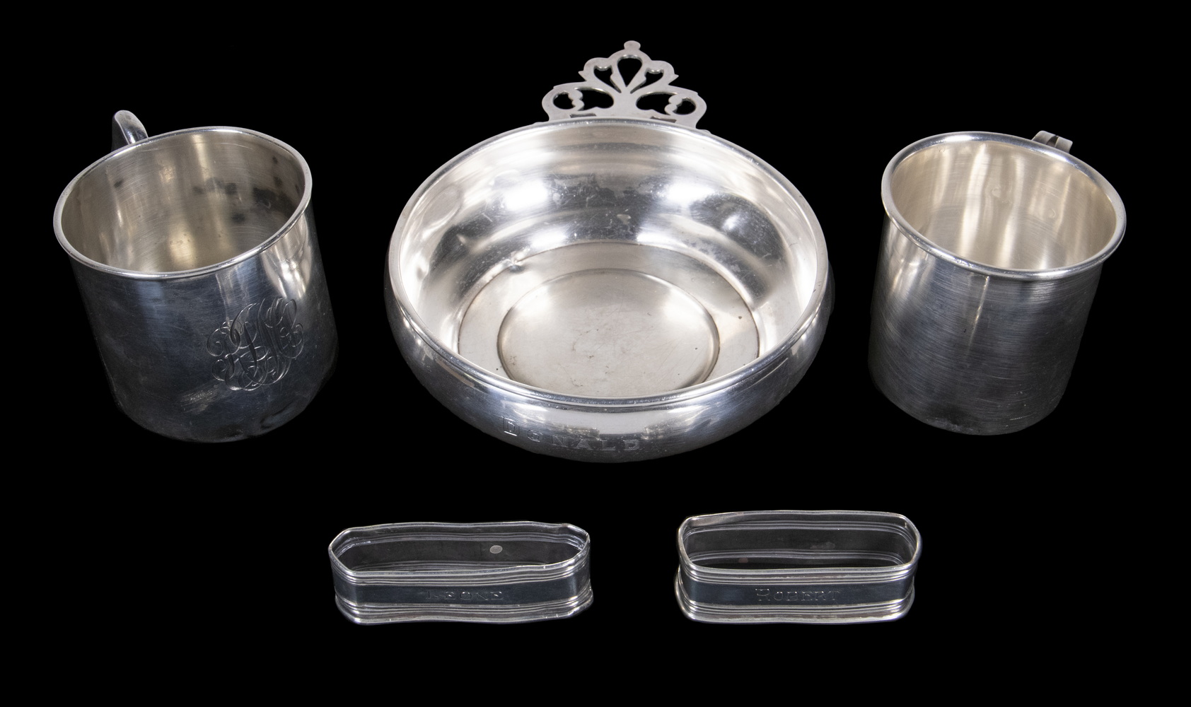 (5 PCS) STERLING SILVER