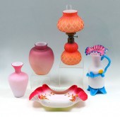 5 PIECE ART GLASS COLLECTION: