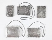 5 PIECE ART NOUVEAU STERLING C
