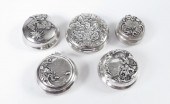 5 PIECE ART NOUVEAU STERLING P
