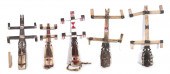 5 PIECE CARVED AFRICAN DOGON K