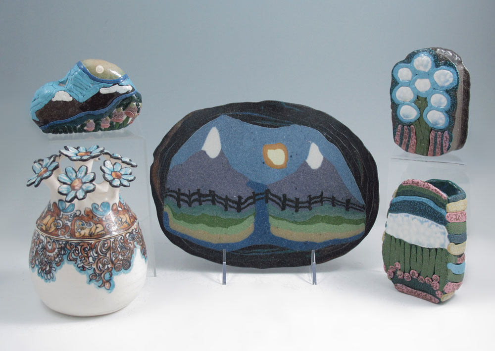 5 PIECE COLLECTION OF JANE PEISER