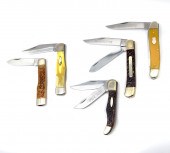5 PIECE COLLECTOR KNIFE LOT: T