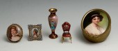 5 PIECE ENAMELED MINIATURE COL