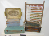 5 PIECE INDIAN LOT, ABACUS, SI