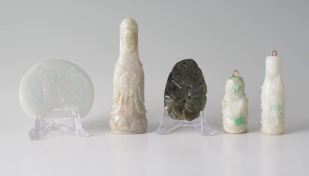 5 PIECE JADEITE JADE: To include