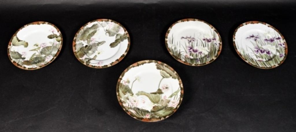 5 PIECE KUTANI JAPANESE PORCELAIN