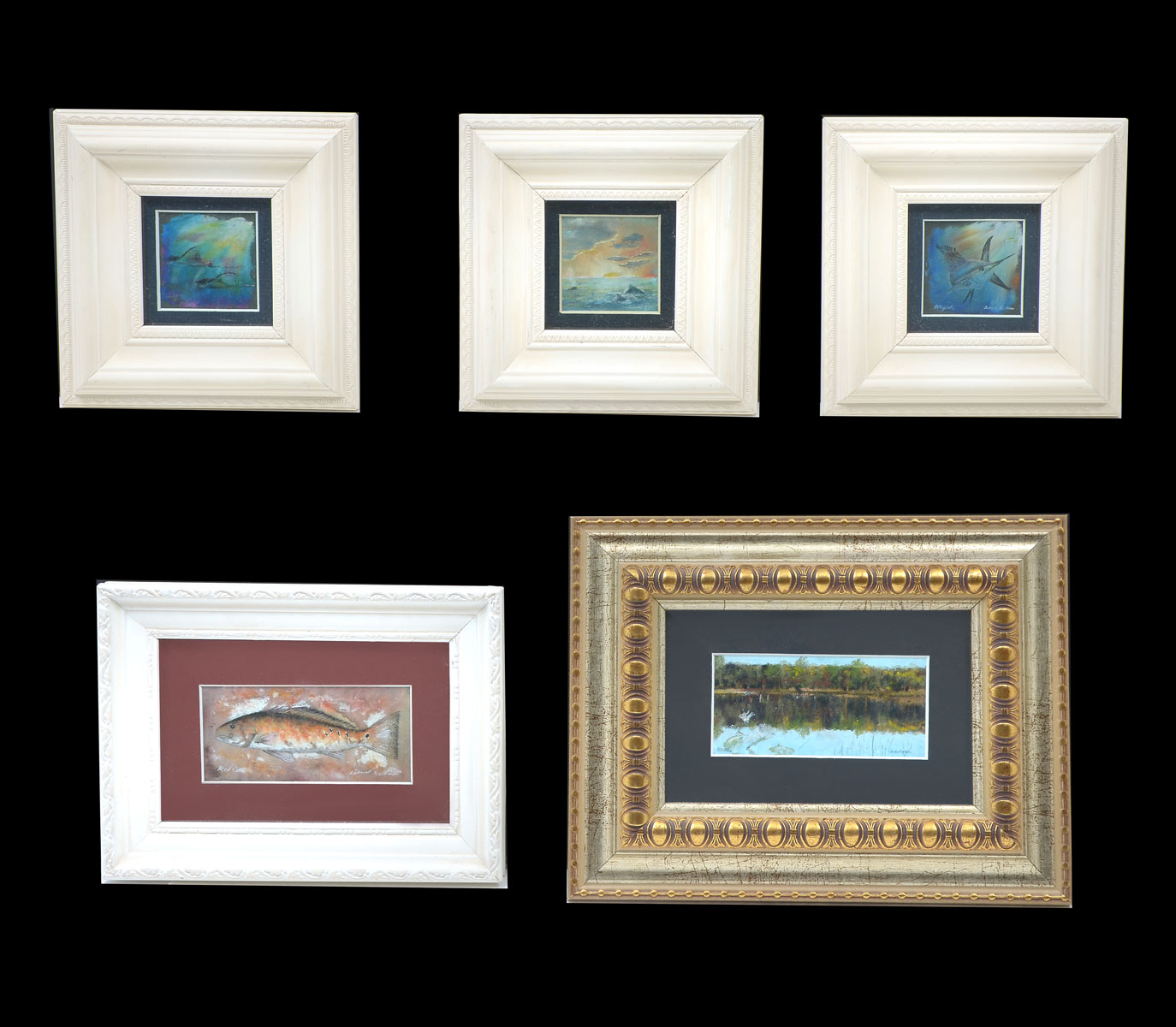 5 PIECE LELAND WILLIAMS MINIATURE