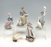 5 PIECE LLADRO COLLECTION: 1)