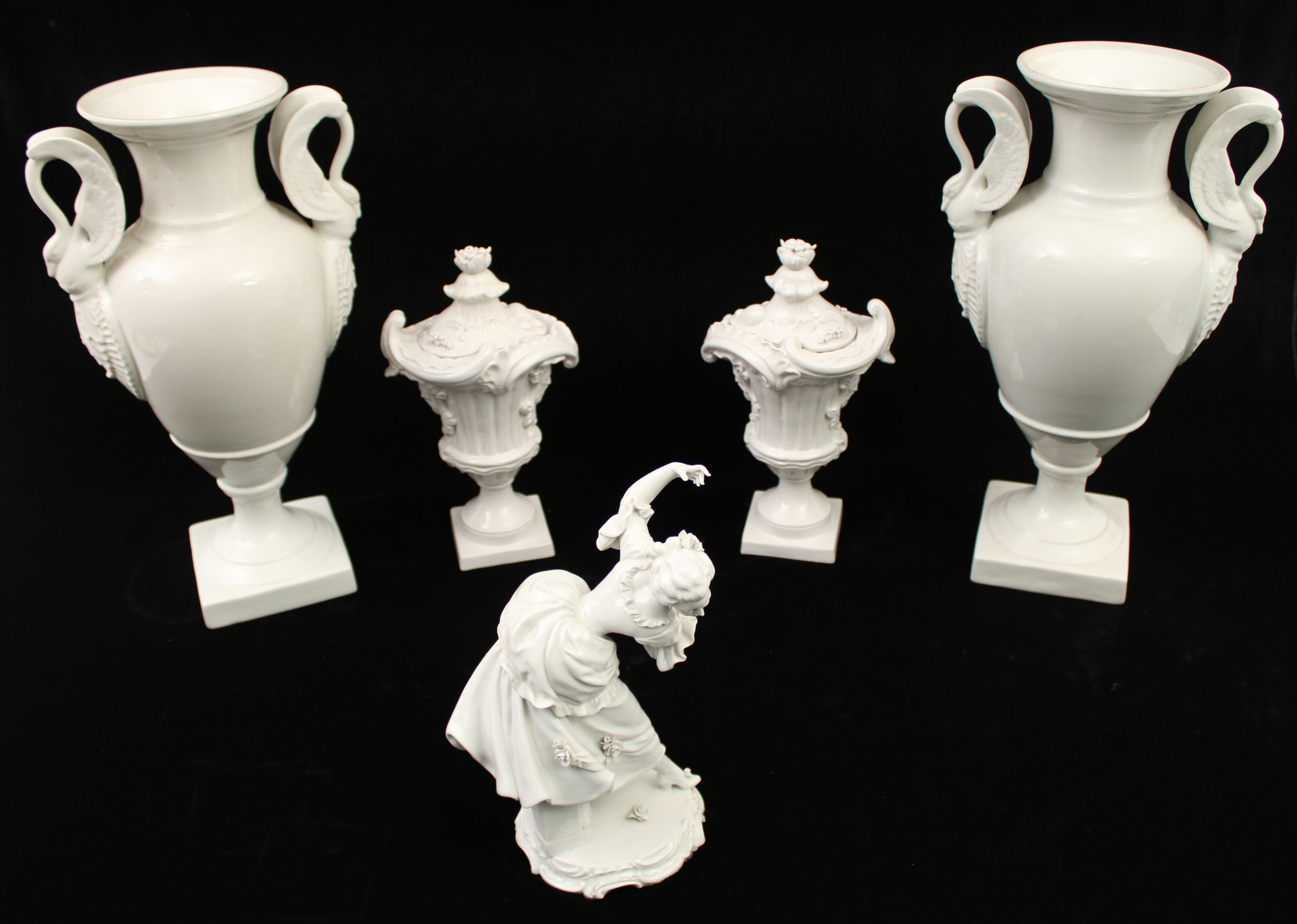 5 PIECE LOT OF BLANC DE CHINE