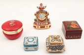 5 PIECE LOT OF DECORATIVE ITEM