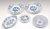 5 PIECE MEISSEN PORCELAIN GROU
