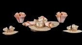 5 PIECE SHELL CENTERPIECE W CO