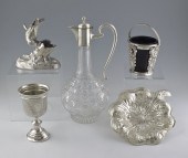 5 PIECE STERLING AND SILVERPLA