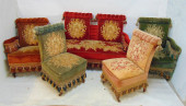 5 PIECE VICTORIAN TURKISH STYL