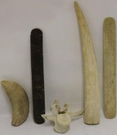 5 PIECE WHALING LOT TO INCLUDE