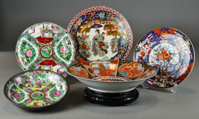 (5) Pieces Chinese And Japanese