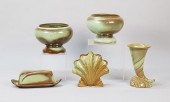5 PIECES FRANKOMA POTTERY5 pie