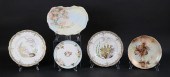 5 PIECES LIMOGES PORCELAIN5 pi
