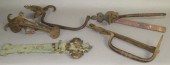 5 PIECES OF WROUGHT IRON DOOR
