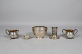 5 PIECES STERLING & 900 SILVER