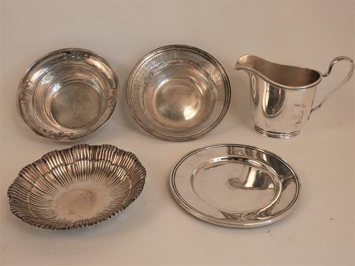 5 PIECES STERLING SILVER