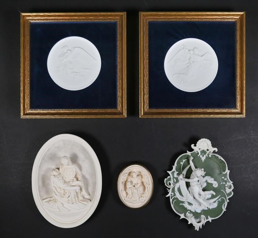 5 PORCELAIN & COMPOSITION