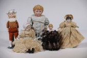 (5) PORCELAIN DOLLS Group of (