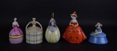 5 PORCELAIN FIGURAL DRESSER BO