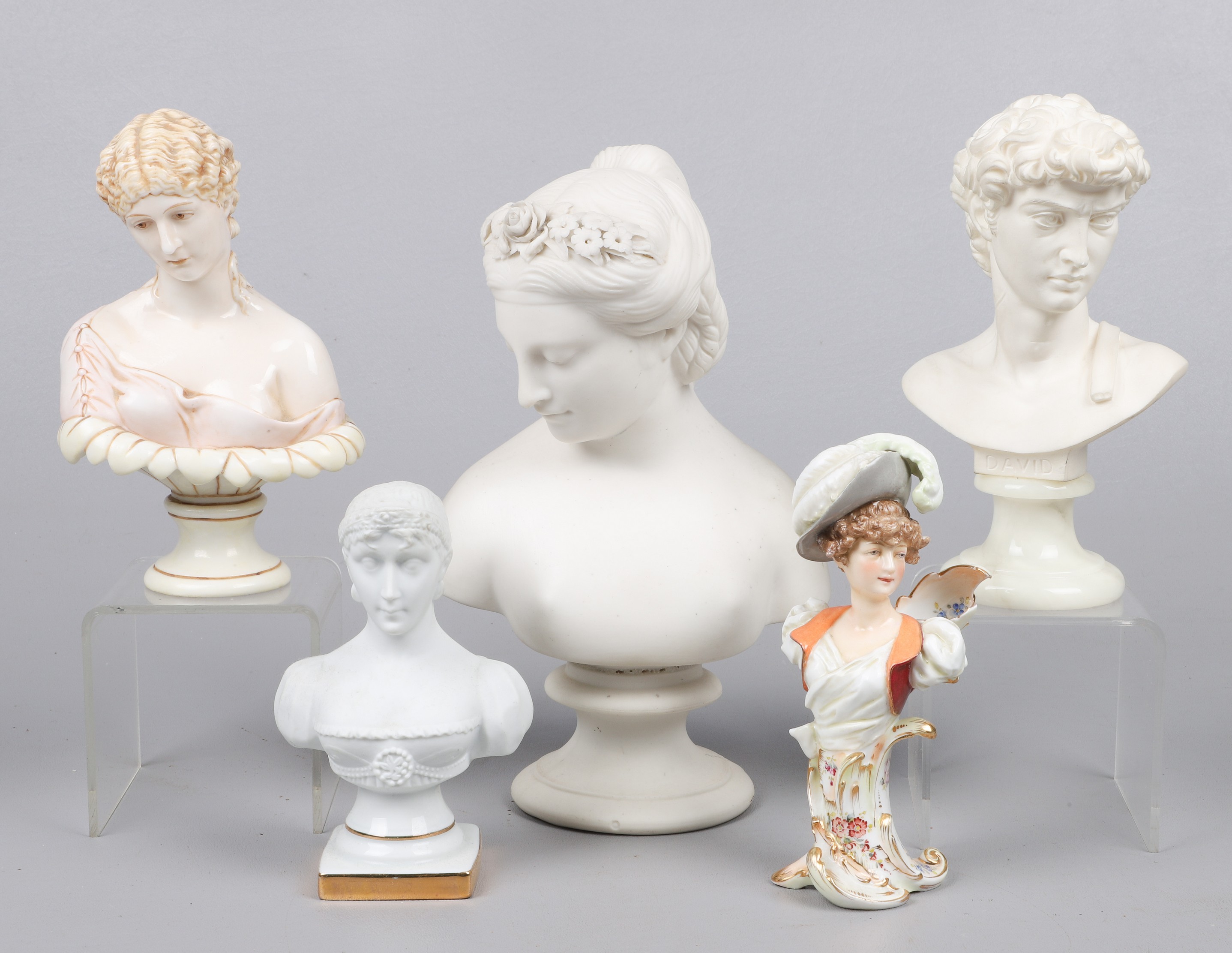 (5) Portrait busts to include