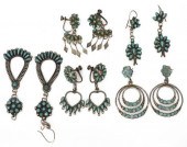 (5 PR) NATIVE AMERICAN TURQUOI