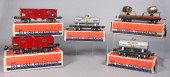 (5) Prewar Lionel train cars,