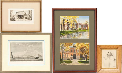 5 PRINTS, INCL. SAMUEL V.