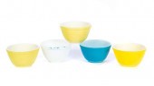 5 PYREX MIXING BOWLSExcellent