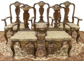 (5) QUEEN ANNE STYLE PARCEL GI