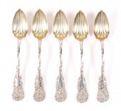 5 REED & BARTON 925 LA REINE G